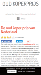 Mobile Screenshot of oudkoperprijs.net