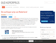 Tablet Screenshot of oudkoperprijs.net